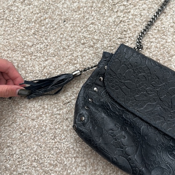 Genuine Leather Cross Body Bag - Picture 2 of 9